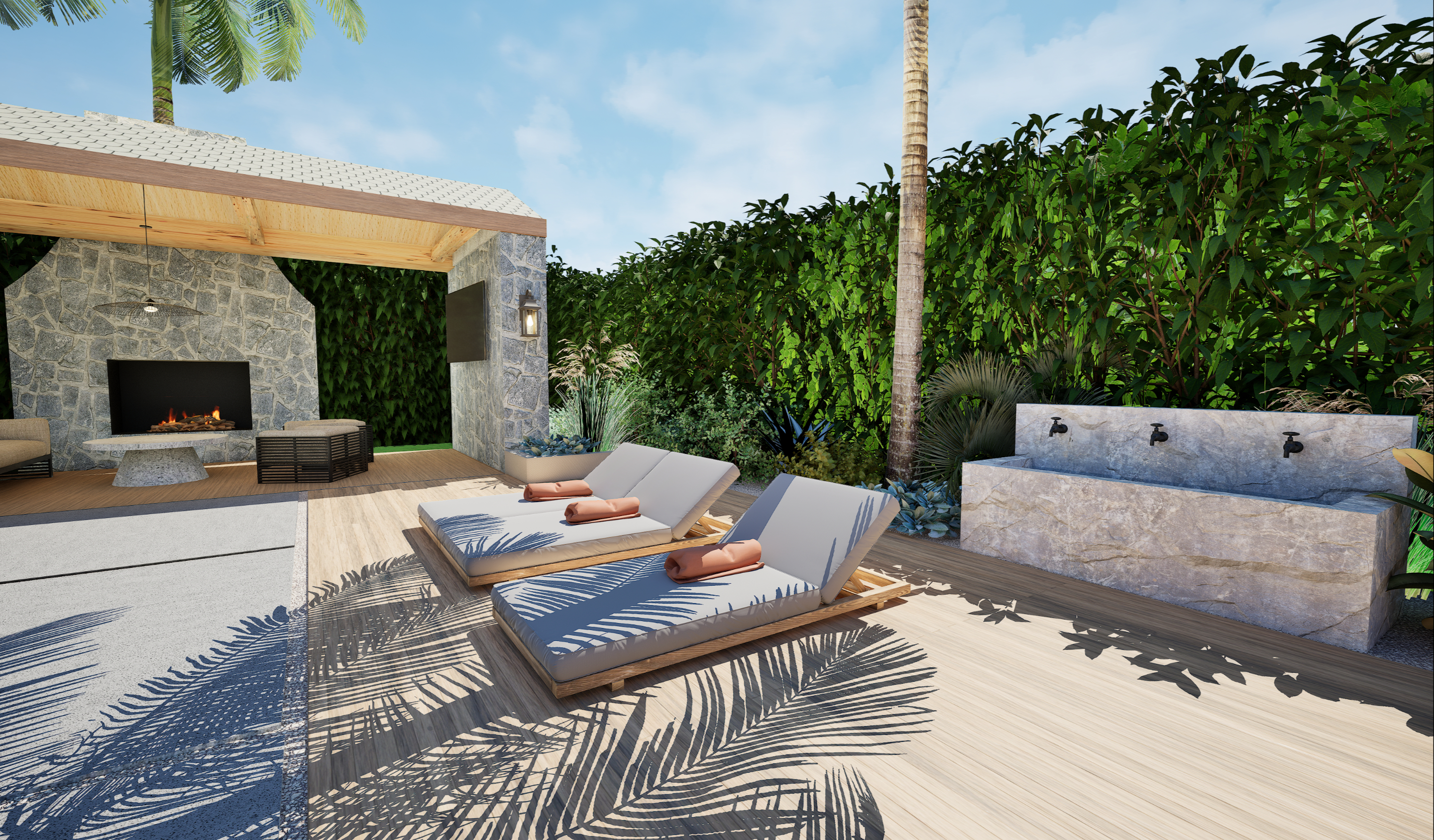 Landscape design by Victoria Design House
