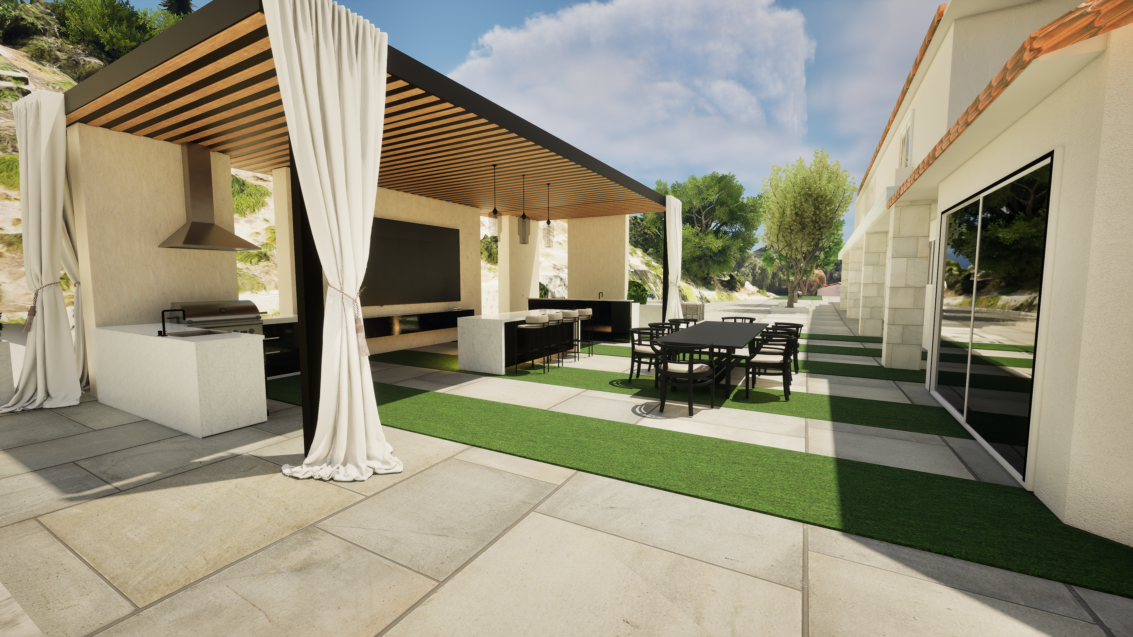 Landscape design by Victoria Design House
