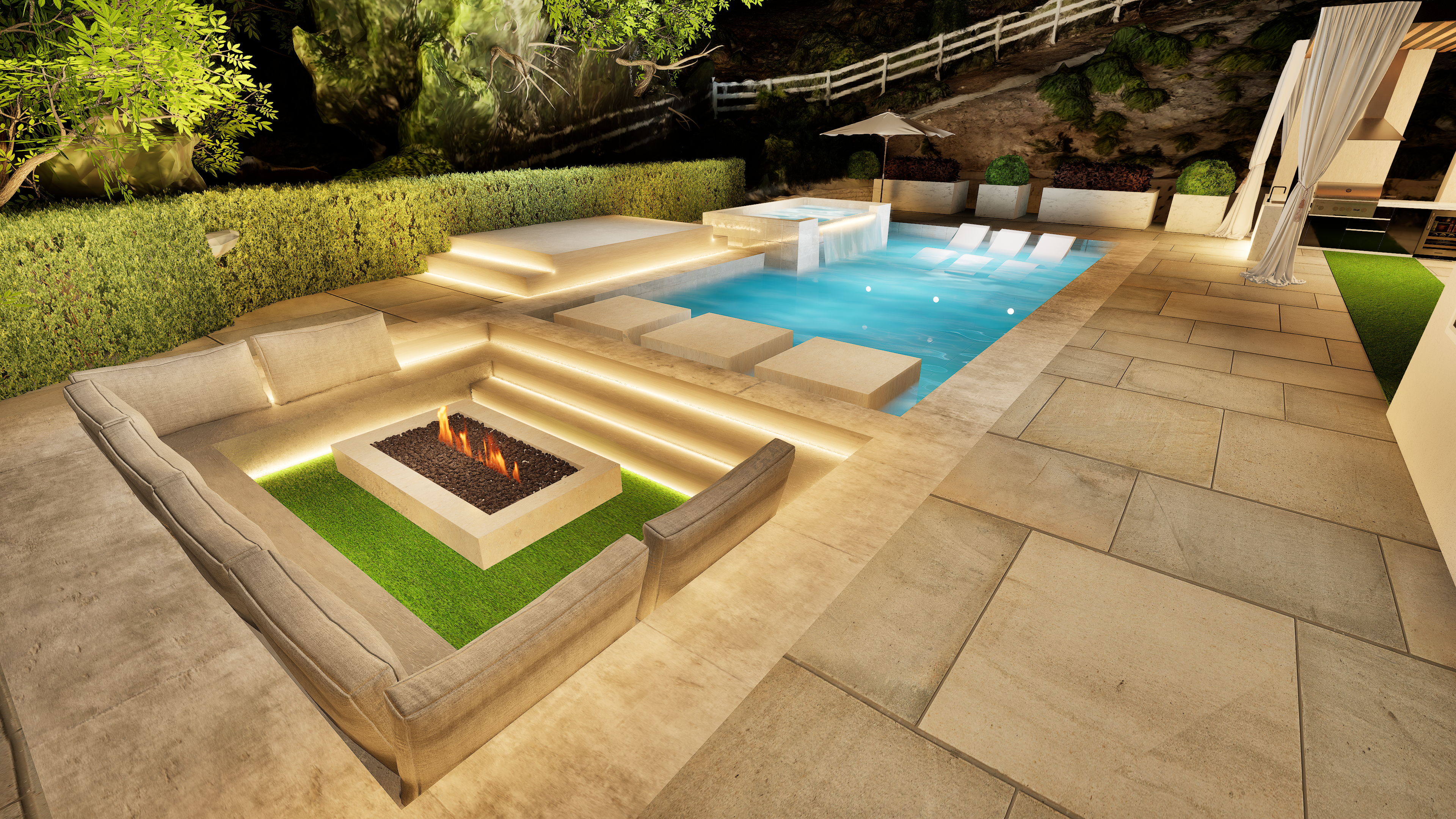Landscape design by Victoria Design House