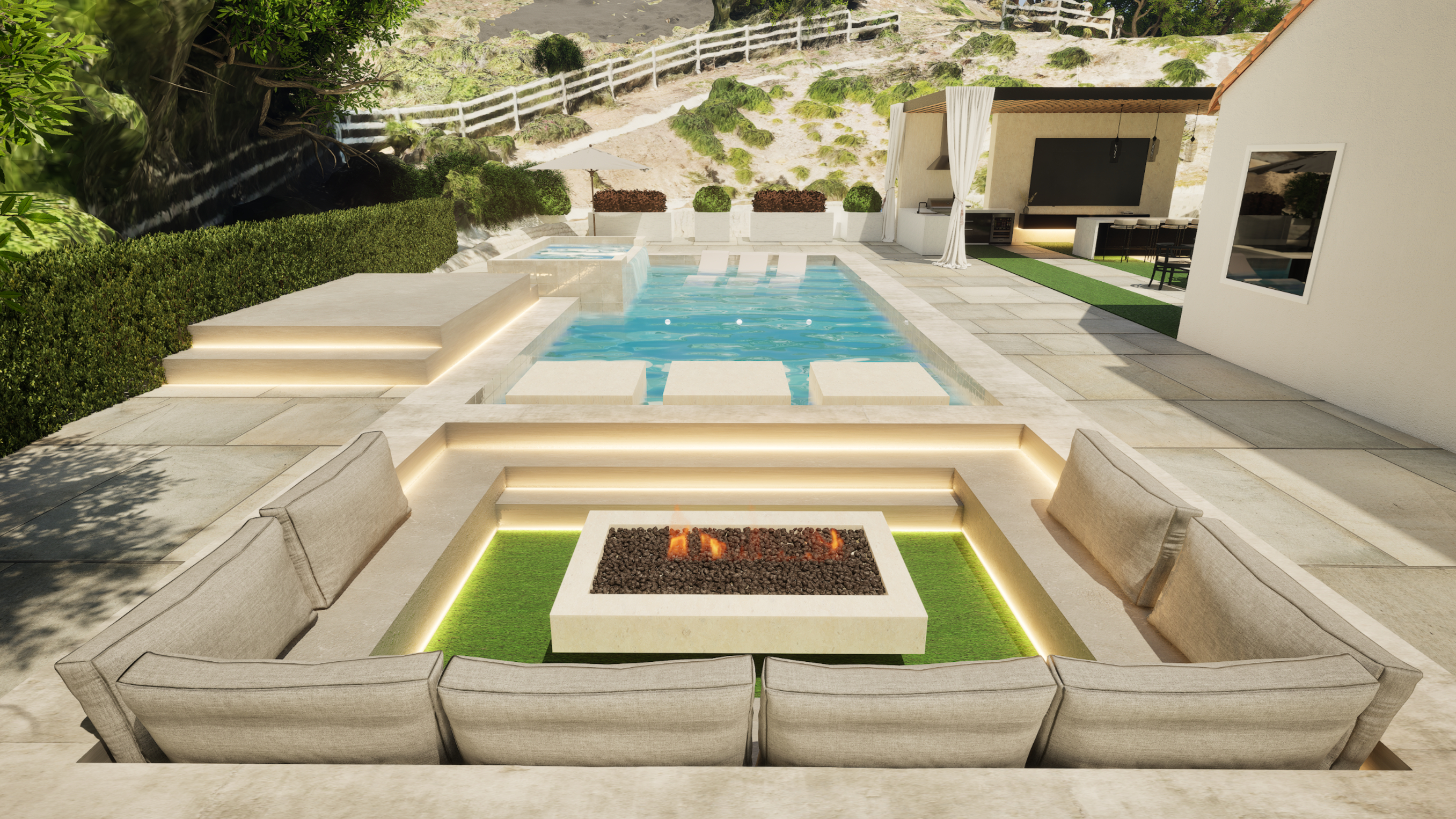 Landscape design by Victoria Design House