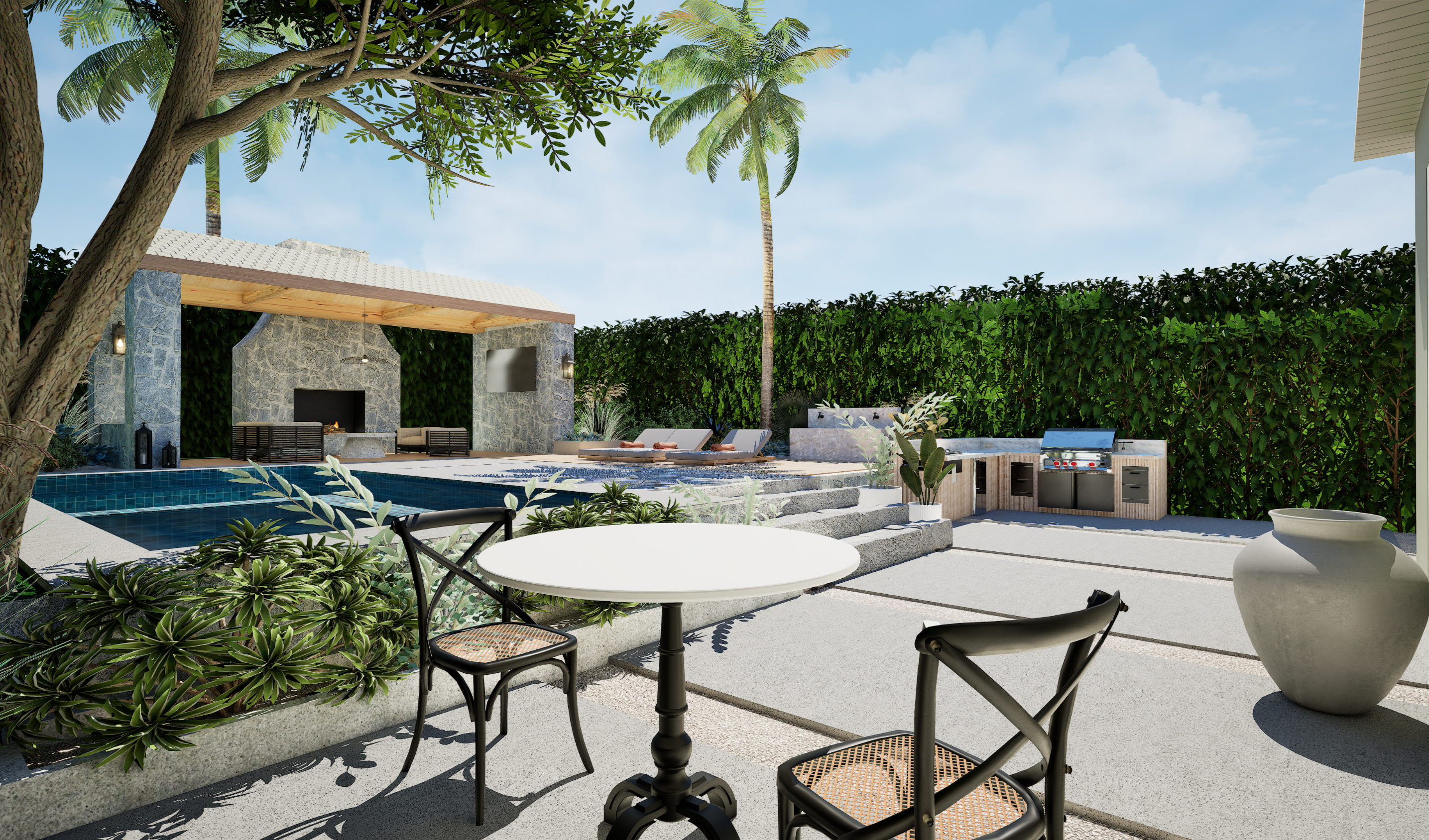 Landscape design by Victoria Design House