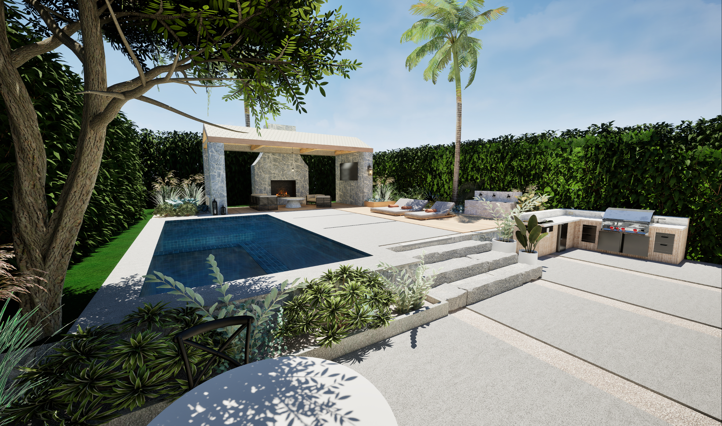 Landscape design by Victoria Design House